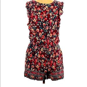 Loft Floral Romper - Excellent Condition